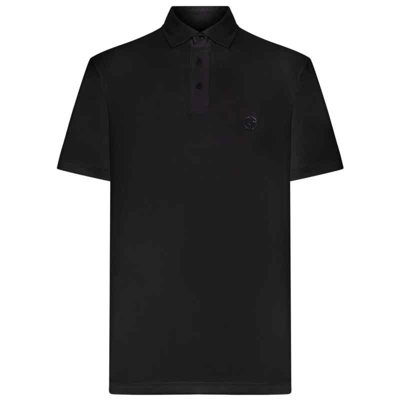 GIORGIO ARMANI T-shirts and Polos BLACK