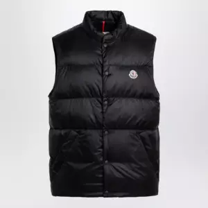 Moncler Verith short down jacket in blue
