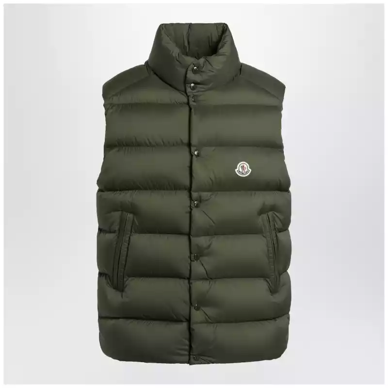 Moncler Green Tibb padded vest