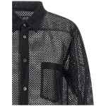 Comme Des Garcons Black Mesh Shirt
