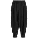 Comme Des Garcons Black Barrel Leg Pants
