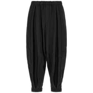 Comme Des Garcons Black Barrel Leg Pants