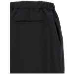 Comme Des Garcons Black Barrel Leg Pants