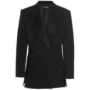 Dolce & Gabbana Padded Shoulders Double-breasted Blazer Jacket