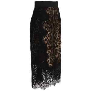 Dolce & Gabbana Animalier Skirt
