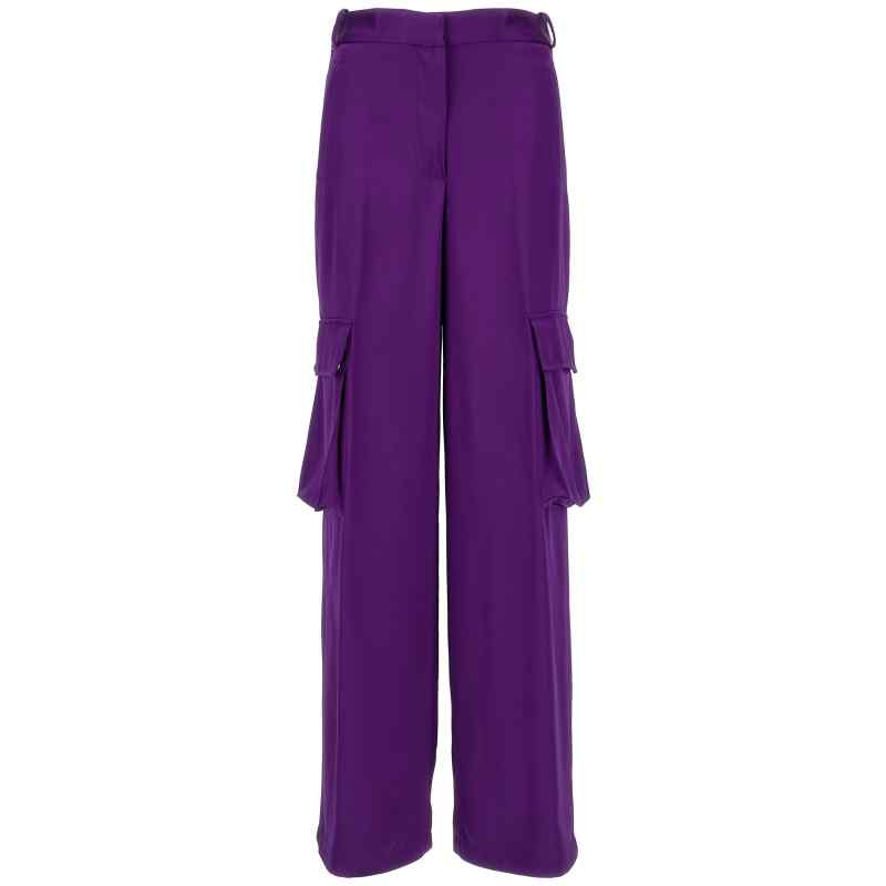 Versace Satin Cargo Pants