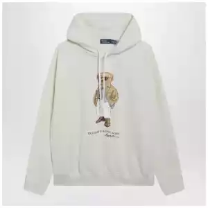 Polo Ralph Lauren Cream-white Polo Bear sweatshirt