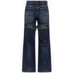 Jean Paul Gaultier The Blue Cut-out Jeans