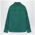 The Attico Green cotton shirt
