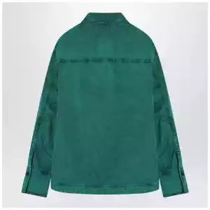 The Attico Green cotton shirt