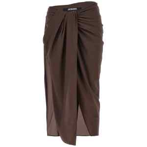 Jacquemus Le Jupe Paréo Midi Skirt