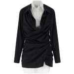 The Attico Double Layer Shirt Dress