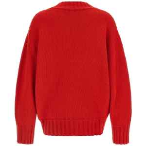 The Attico Asymmetrical Hem Sweater