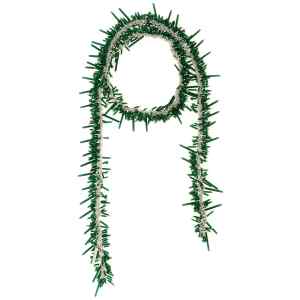 Dries Van Noten Embroidered Scarf Necklace