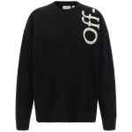 Off White Vertical Bookish Sweater