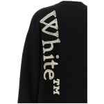 Off White Vertical Bookish Sweater