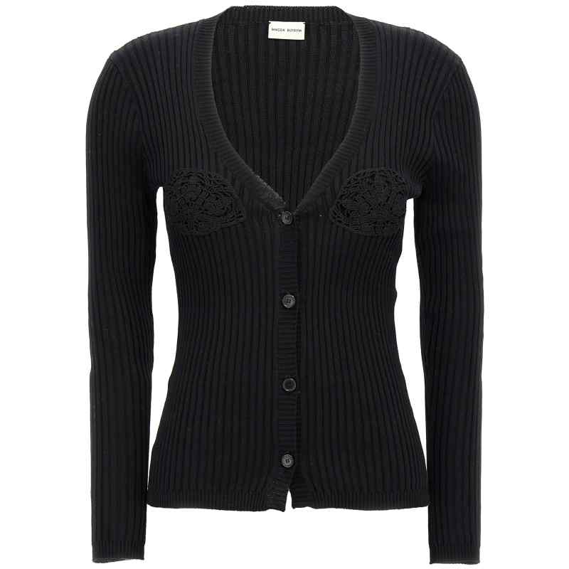 309724BLACK_01_M_2024-07-18T07-30-16.729Z Magda Butrym 08 Cardigan