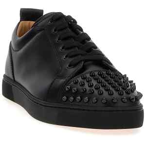 Christian Louboutin Louis Junior Spikes Flat Sneakers