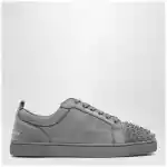 Christian Louboutin Louis Jr Spikes Canopy sneakers phantom grey