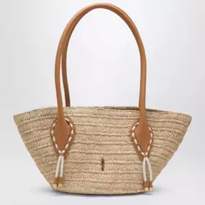 Christian Louboutin Venus mini tote bag in rafia