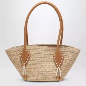 Christian Louboutin Venus mini tote bag in rafia