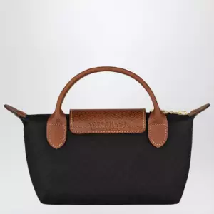 Longchamp Le Pliage Original black clutch bag