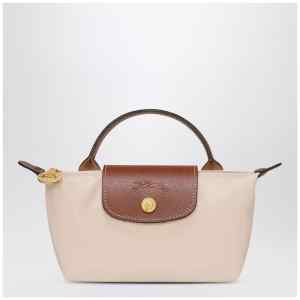 Longchamp Le Pliage Original Pebble clutch bag papier