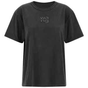 T By Alexander Wang Hotfix Logo T-shirt