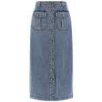 Zimmermann Denim Pencil Skirt