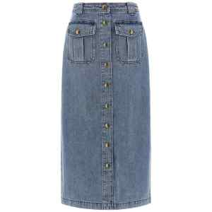 Zimmermann Denim Pencil Skirt