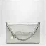 Stella McCartney Falabella wallet-on-chain in light lime green