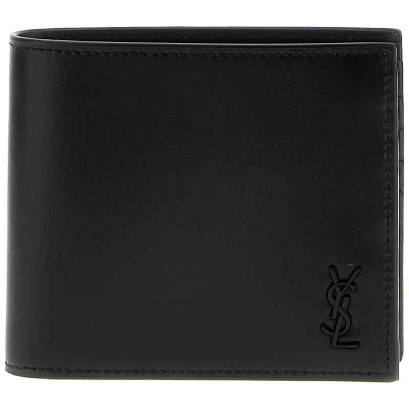 Saint Laurent Logo Leather Wallet