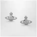 Vivienne Westwood Farah earrings in platinum