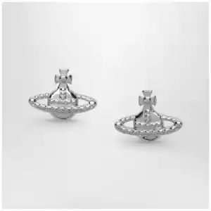 Vivienne Westwood Farah earrings in platinum