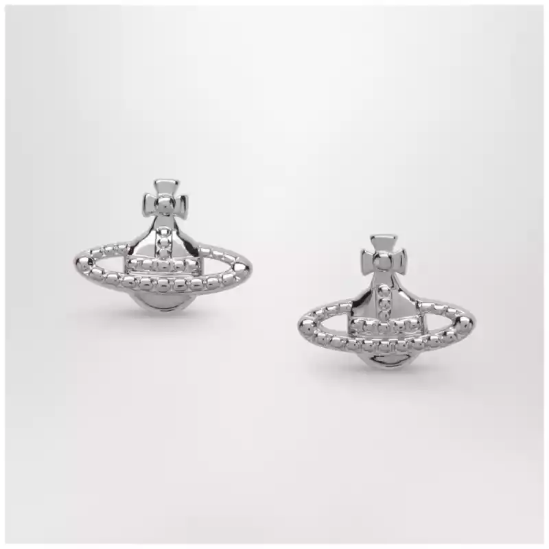 Vivienne Westwood Farah earrings in platinum