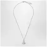 Vivienne Westwood Orb pendant necklace in platinum with crystals