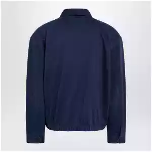 Polo Ralph Lauren Navy blue zip-up jacket in cotton