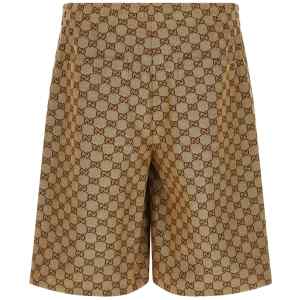 Gg Supreme Bermuda Shorts - Gucci Lido Line