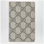 GUCCI GG Supreme fabric wallet in beige/ebony