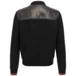 Gucci Bimaterial Bomber Jacket