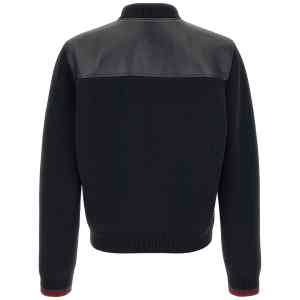 Gucci Bomber Jacket With Tassel And Sweater