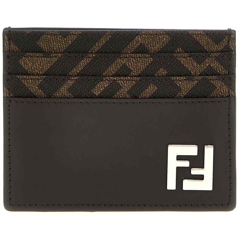 Fendi Squared Ff Card Holder
