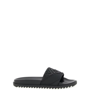 Fendi Logo Band Slides