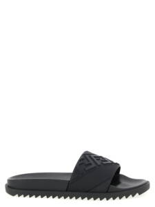 Fendi Logo Band Slides