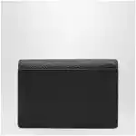 Valentino Garavani VLogo bifold card wallet in black leather