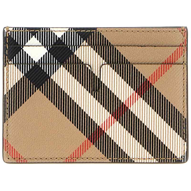Burberry Check Card Holder