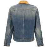 Alexander McQueen Suede Denim Jacket