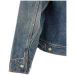 Alexander McQueen Suede Denim Jacket
