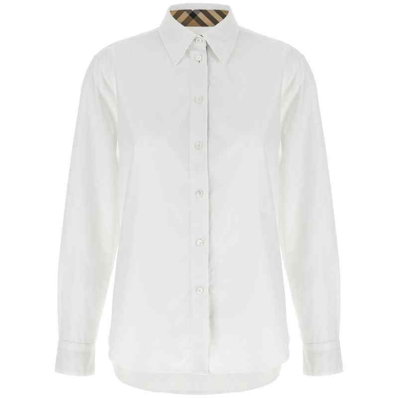 Burberry Check Insert Shirt