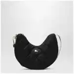 Burberry Black horseshoe shoulder bag